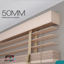 veneziana 50mm legno